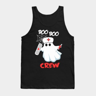 Boo boo crew tshirt halloween costume gift Tank Top